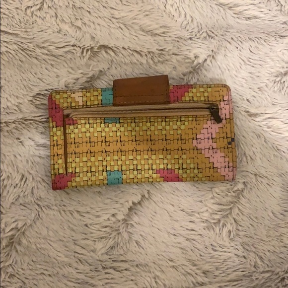Multi color Fossil wallet - Picture 3 of 3